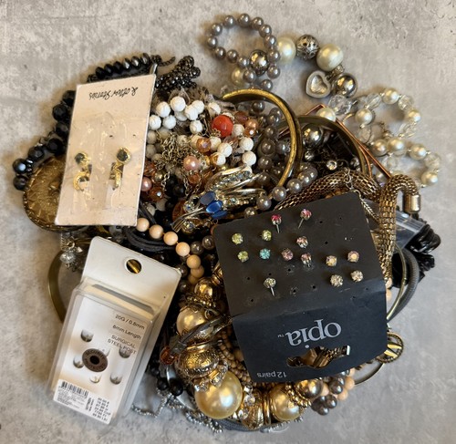 Jewellery job lot 1kg vintage - job,